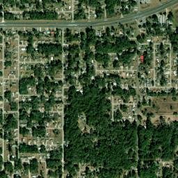 Belleview Heights Florida High Resolution Satellite Map