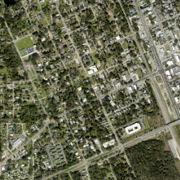 New Smyrna Beach map(satellite map)