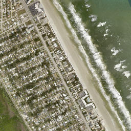 2099 Hill St New Smyrna Beach High Resolution Satellite Map