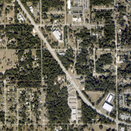 De Land Southwest map(satellite map)