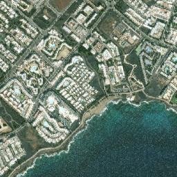 Costa Teguise map(satellite map)