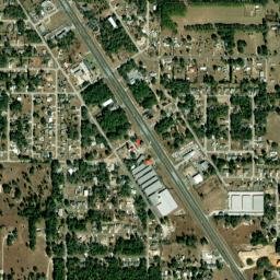 Orange Blossom Hills Florida High Resolution Satellite Map