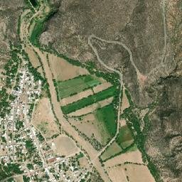 Bacanora map(satellite map)