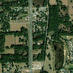 Dallas Florida High Resolution Satellite Map