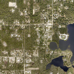 Cassadaga Florida High Resolution Satellite Map