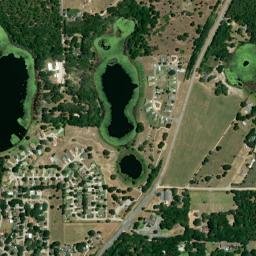 Silver Beach Heights Florida High Resolution Satellite Map