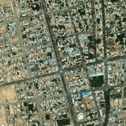 Fahraj map(satellite map)