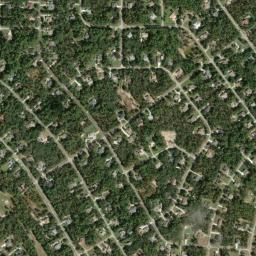 Satellite view of Twisted Oaks Golf Club