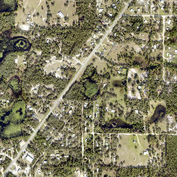 Florida Hills Florida High Resolution Satellite Map