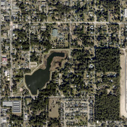 Orange City map(satellite map)