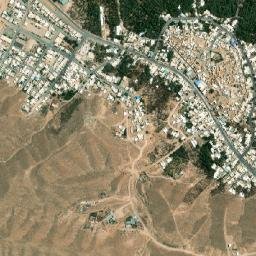 Khavaran map(satellite map)