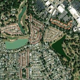 The Villages Florida High Resolution Satellite Map