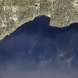 Lake Ashby Shores Florida High Resolution Satellite Map