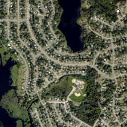Deltona map(satellite map)