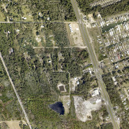 Ariel Florida High Resolution Satellite Map