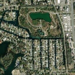 Paradise Point Florida High Resolution Satellite Map