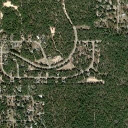 Citrus County map(satellite map)
