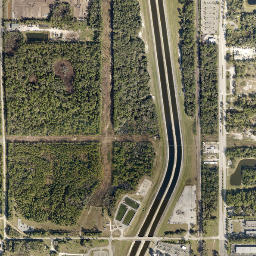 Valdez Florida High Resolution Satellite Map