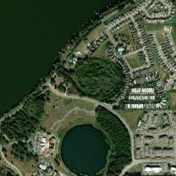 Lakeshore Drive Tavares FL 32778 High Resolution Satellite Map