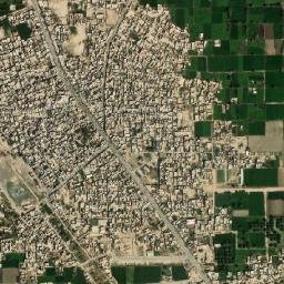 Zahir Pir map(satellite map)