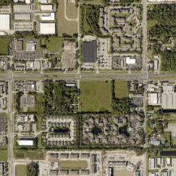 Saint Josephs Florida High Resolution Satellite Map