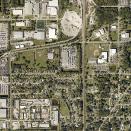 Lincoln Heights Florida High Resolution Satellite Map