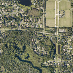 Markham Florida High Resolution Satellite Map