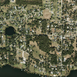 Tangerine map(satellite map)