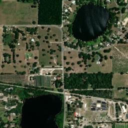 Lake Jem Florida High Resolution Satellite Map