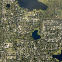 Evansdale Florida High Resolution Satellite Map