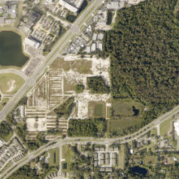 Elder Springs Florida High Resolution Satellite Map