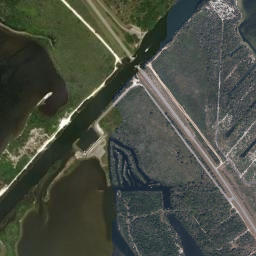 Allenhurst Florida High Resolution Satellite Map