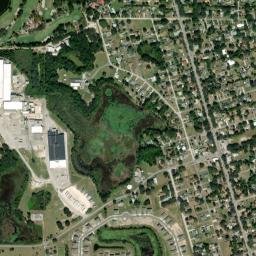 Howey-in-the-Hills map(satellite map)