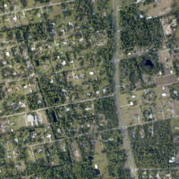 Turnbull Florida High Resolution Satellite Map