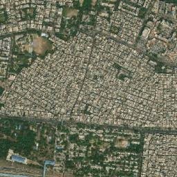 Pitampura map(satellite map)