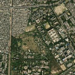North East Delhi map(satellite map)