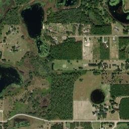 Orange Blossom Florida High Resolution Satellite Map