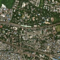 North Delhi map(satellite map)