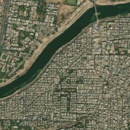 West Delhi map(satellite map)