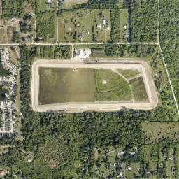 East Mims Florida High Resolution Satellite Map