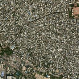 Delhi map(satellite map)