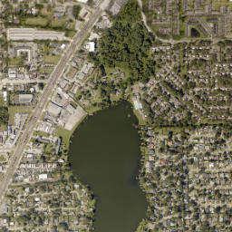 Fern Park map(satellite map)