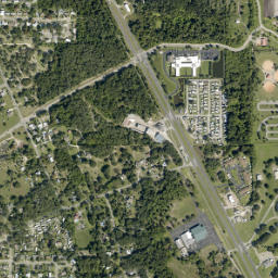 La Grange Florida High Resolution Satellite Map