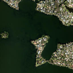 Satellite view of Interlachen Country Club