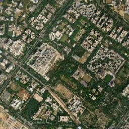South West Delhi map(satellite map)