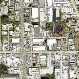 Fairvilla Florida High Resolution Satellite Map