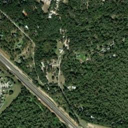 Waits Junction Florida High Resolution Satellite Map