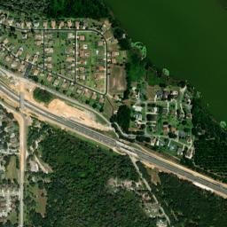 Montverde Junction Florida High Resolution Satellite Map