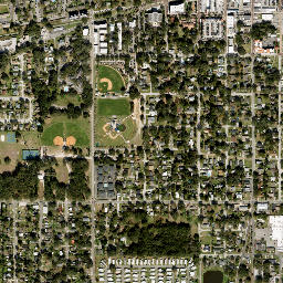 Winter Garden Florida High Resolution Satellite Map