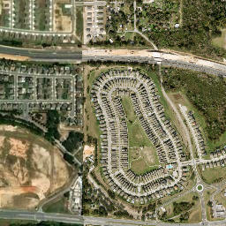 Killarney Florida High Resolution Satellite Map